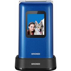 BRONDI TEL. CELLULARE PREZIOSO DUAL SIM LCD 2.8/1.7 BLU