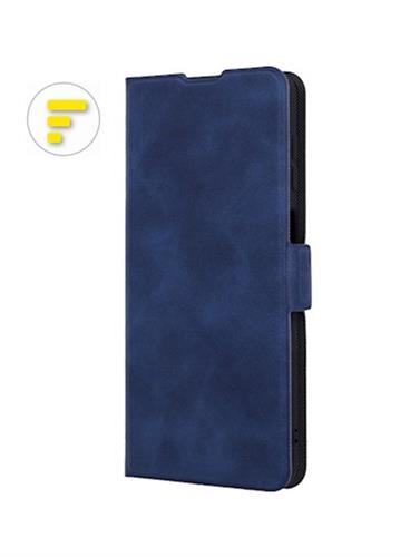 SAMSUNG A13 4G CUSTODIA ORIZZONTALE BOOK BLU SCURO