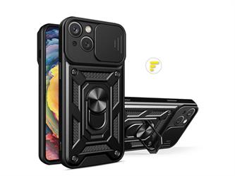 IPHONE 13 COVER HAMMER RESISTENTE URTI NERA