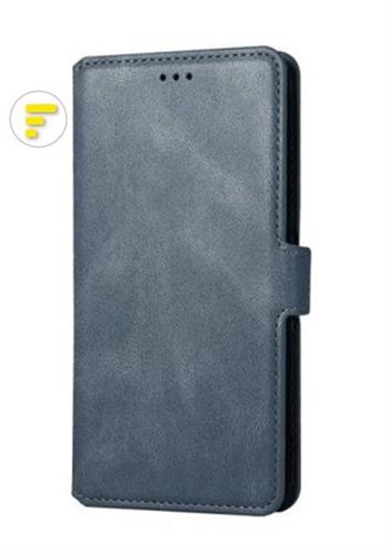 SAMSUNG S22 ULTRA CUSTODIA ORIZZONTALE BOOK BLU SCURO