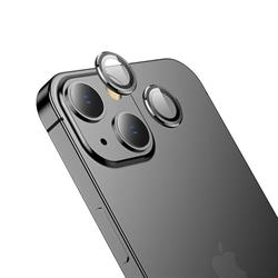 IPHONE 13/13 MINI ANELLI VETRO FOTOCAMERE TEMP 9H NER