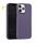 APPLE IPHONE 14 COVER POSTERIORE F PELLE PU LILLA