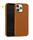 APPLE IPHONE 14 PRO COVER POSTERIORE F PELLE PU MARRONE