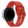 CINTURINO UNIVERSALE SMART WATCH 20MM ROSSO