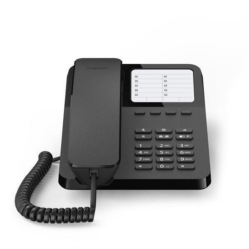 GIGASET DESK 400 TELEFONO FISSO NERO