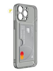 SAMSUNG S23 PLUS BACK COVER TPU SCOMPARTO CARTA NERO