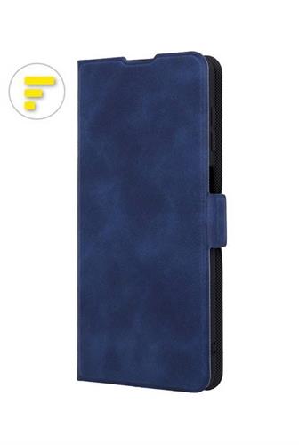 SAMSUNG S23 ULTRA CUSTODIA ORIZZONTALE BOOK BLU SCURO
