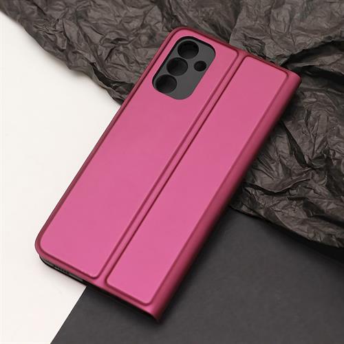 SAMSUNG S23 CUSTODIA ORIZZONTALE LIBRO BOOK VIOLA MAGENTA