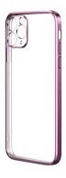 APPLE IPHONE 15 COVER ACRILICO BORDI RINF ROSA