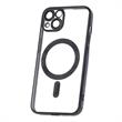 COLL MAG SAFE TPU BACK RIGIDO IPHONE 15 NERO/TRASPARENTE