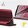 SAMSUNG A14 5G CUSTODIA BOOK LIBRO MAGNETICA ORIZZ VINACCIA