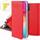 REALME C51/C53/NOTE 50 CUSTODIA BOOK LIBRO ORIZZONTALE ROSSO