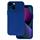 IPHONE 15 BACK COVER TPU VELLUTO SOFT COPRI FOTOCAMERE BLU