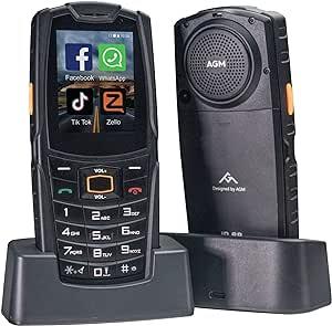 AGM BARPHONE 1/8GB DUAL SIM 4G LTE 2.4 2500mAh NERO