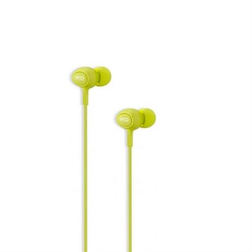 XO-S6 AURICOLARE STEREO A FILO 3.5MM SILICONE VERDE
