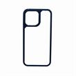 IPHONE 15 6.1 1.5MM TPU + PC SHOCK BACK COVER BORDI BLU