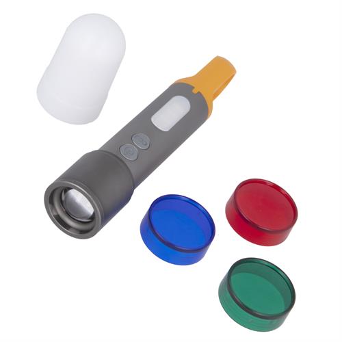 TORCIA LED USB-C BATT 1200 mAh 500lm MULTICOLOR