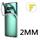 HUAWEI HONOR 200 LITE 5G CUSTODIA TPU BACK COVER 2MM TRASPAR