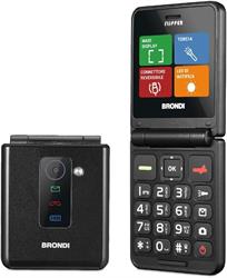 BRONDI TEL. CELLULARE FLIPPER 2 SIM NERO