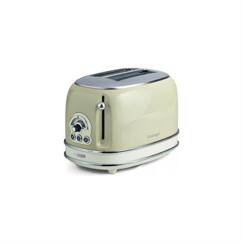 ARIETE TOSTAPANE VINTAGE ELETTRICO IN METALLO 810 W BEIGE