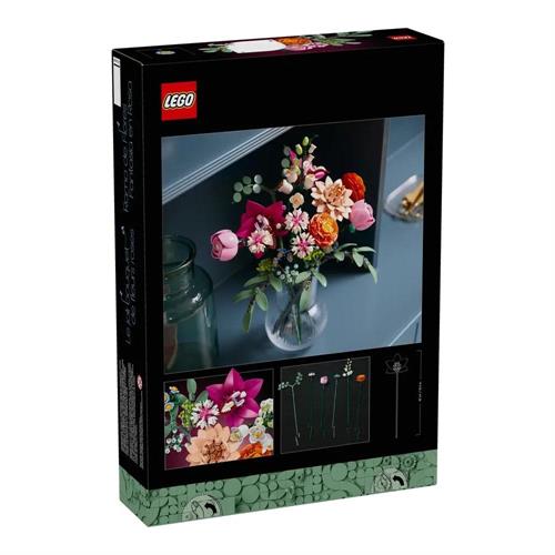 LEGO BOUQUET DI FIORI ROSA 749 PCS 10342 SET/KIT