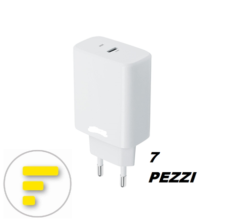 7X CARICATORE USBC 3A 5V 220V 20W PD 2.0 3.0 & QC 4.0 BINCO