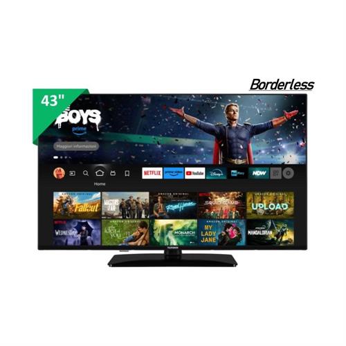 TELEFUNKEN 43 TV LED FIRE OS BLACK
