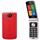 BRONDI TEL. CELLULARE FLIP MAXY 2 SIM LCD 2.8 ROSSO