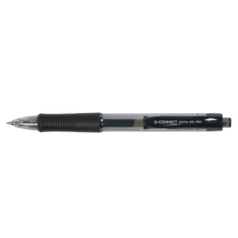 Q-CONNECT PENNA A SFERA GEL SIGMA M NERO (CF 12PCS) KF00381