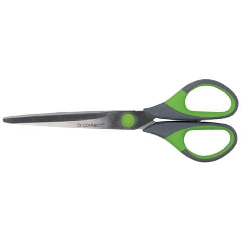 Q-CONNECT FORBICI SOFTGRIP LAME SIMMETRICHE 17.5CM KF00753