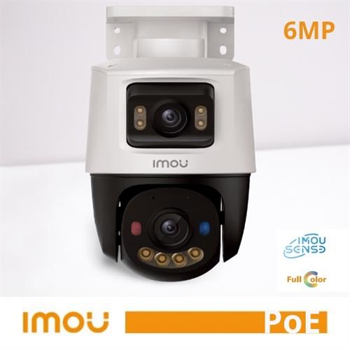 IMOU TELECAMERA SORVEGLIANZA PoE DUAL P&T 6MP