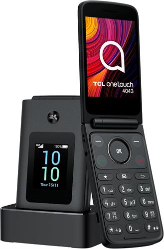 TCL4043 Onetouch 4043 4G DISPLAY 1.77 / 3.2 SOS BASE NERO