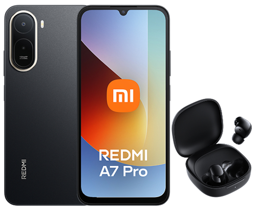 SMARTPHONE REDMI A7 PRO 4/128 + BUDS 6 PLAY PALM BLACK