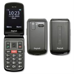 BEGHELLI CELLULARE GSM SENIOR LCD 2,8 2 SIM NERO